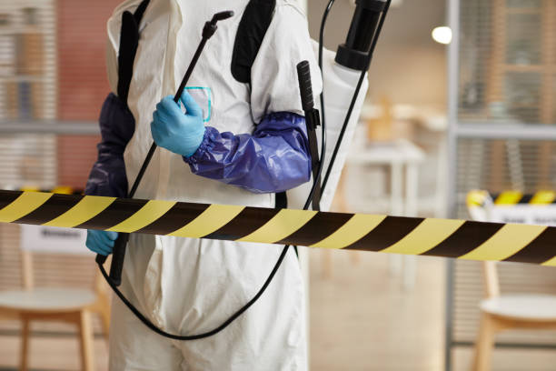 Professional Biohazard Cleanup technician working in Ellenton, FL
